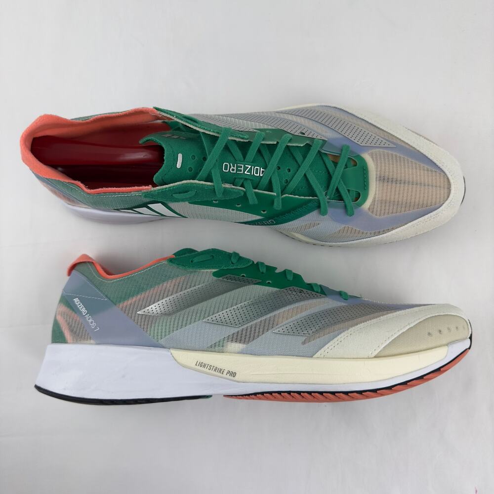 Adidas Men's Athletic Shoes - Green and White - Picture 5 of 9